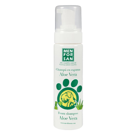 CHAMPU ESPUMA CON ALOE VERA PERRO 200ml