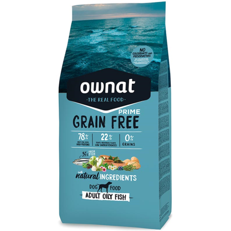 OWNAT GF PRIME ADULT OILY FISH DOG 12KG