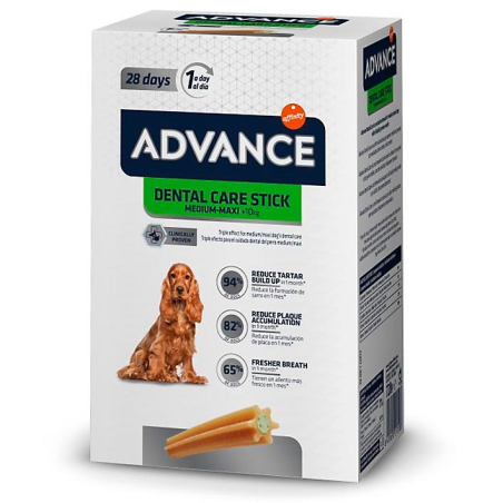 ADVANCE DENTAL CARE STICK MEDIUM 720gr (4unid)