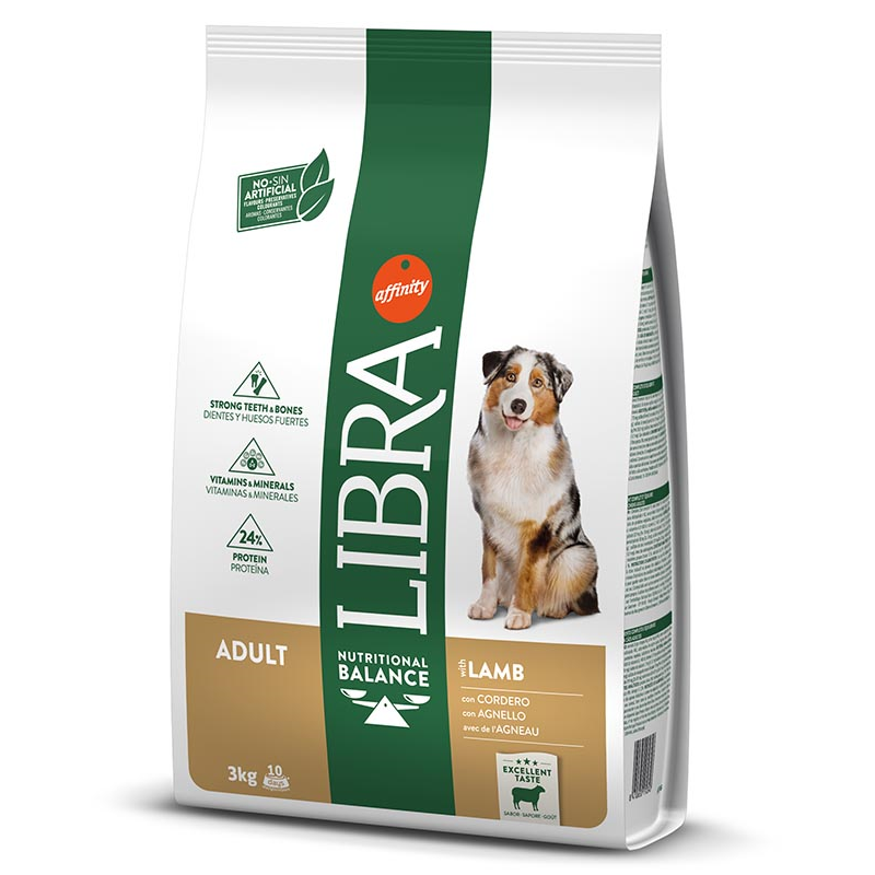 LIBRA DOG ADULT LAMB & RICE 3 KG