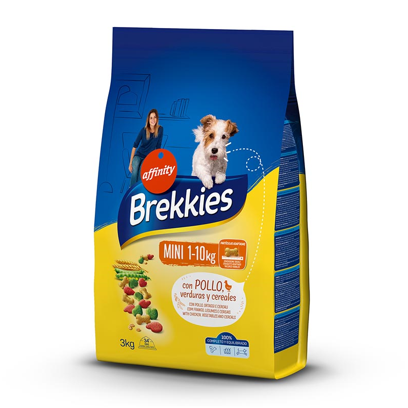 BREKKIES EXCEL DOG MINI 3kg