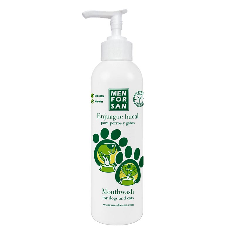 ENJUAGUE BUCAL ANTISARRO PERRO Y GATO 500ml