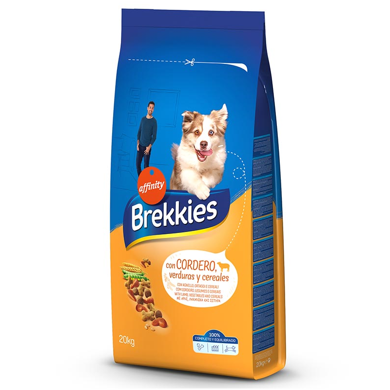 BREKKIES EXCEL CORDERO Y ARROZ 20kg