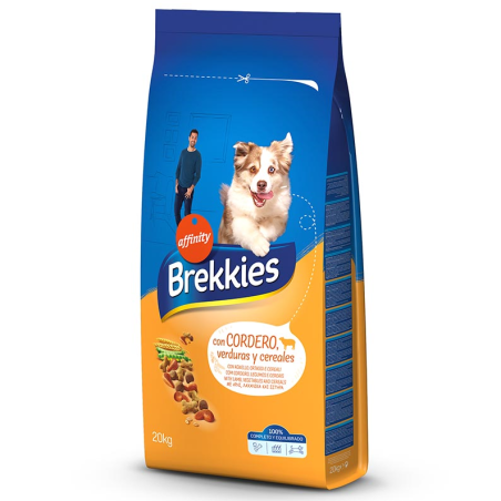 BREKKIES EXCEL CORDERO Y ARROZ 20kg