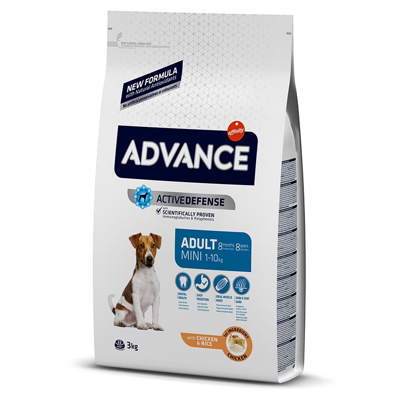 ADVANCE MINI ADULT CHICKEN & RICE 3 KG