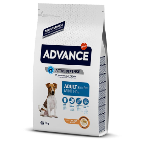 ADVANCE MINI ADULT CHICKEN & RICE 3 KG