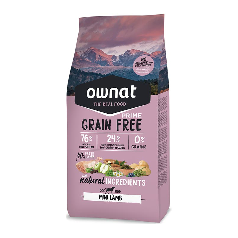 OWNAT GF PRIME MINI LAMB DOG 1kg