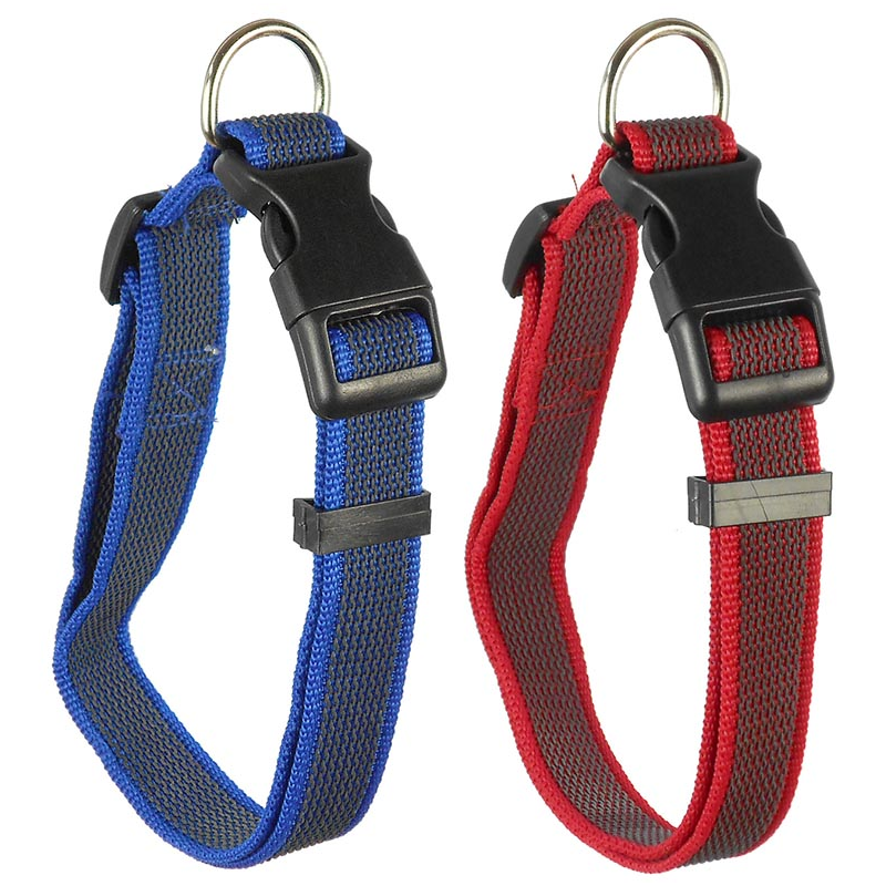 COLLAR NYLON-GOMA 15mm - 25-45cm 4H