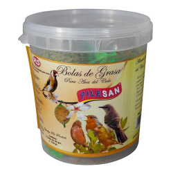BOLA GRASA AVES CUBO 8unid