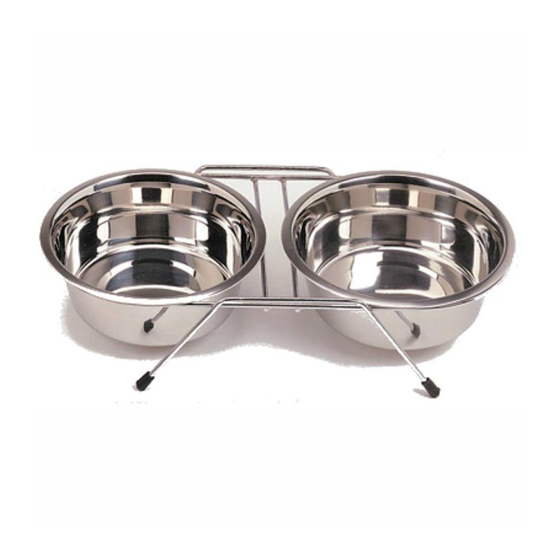 SOPORTE 2 COMEDEROS 570ml 4H