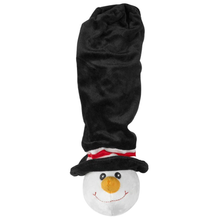 PELOTA BOLA DE NIEVE CON SOMBRERO 9cm