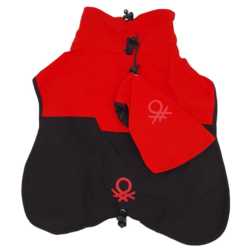 BENETTON IMPERMEABLE ROJO 45CM