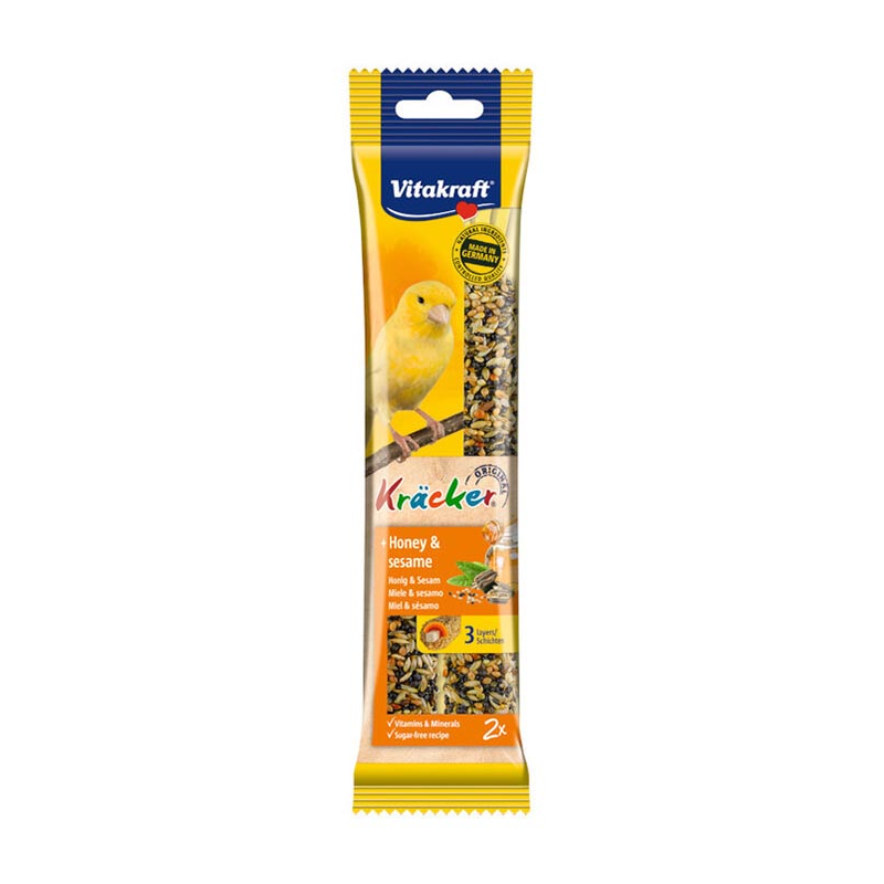 VITAKRAFT BARRITAS CANARIOS MIEL 21104  2ud (CAJA 7ud)