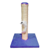 RASCADOR POSTE CON RATON 25 x 25 x 35cm AZUL 4H