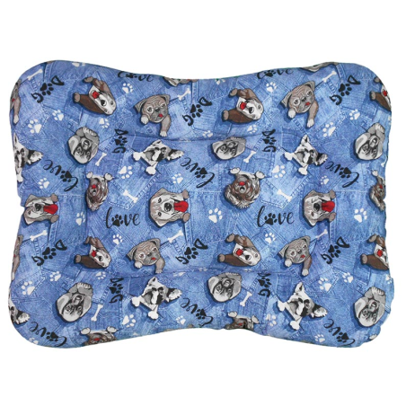 COLCHONETA HUESITO PERRITOS 60CM 4H