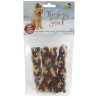TRENZA NAVIDEÑA DE POLLO 12CM 120GR