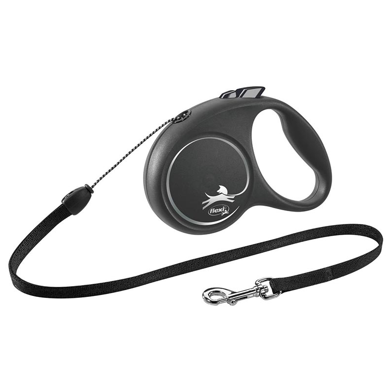 FLEXI BLACK DESIGN M CORDON 5m PLATA