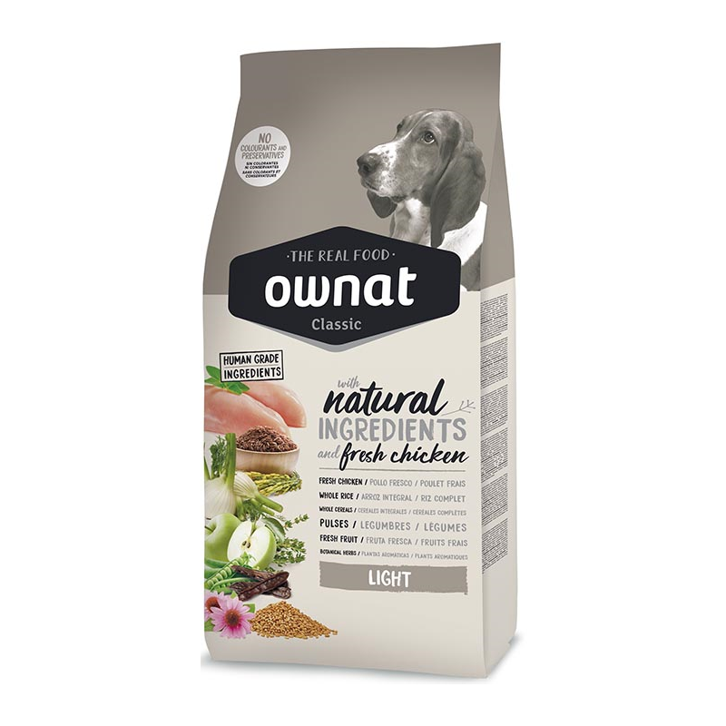 OWNAT CLASSIC LIGHT DOG 20KG