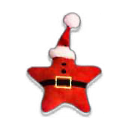 PELUCHE ESTRELLA NAVIDAD 13.5 x 19.5 CM