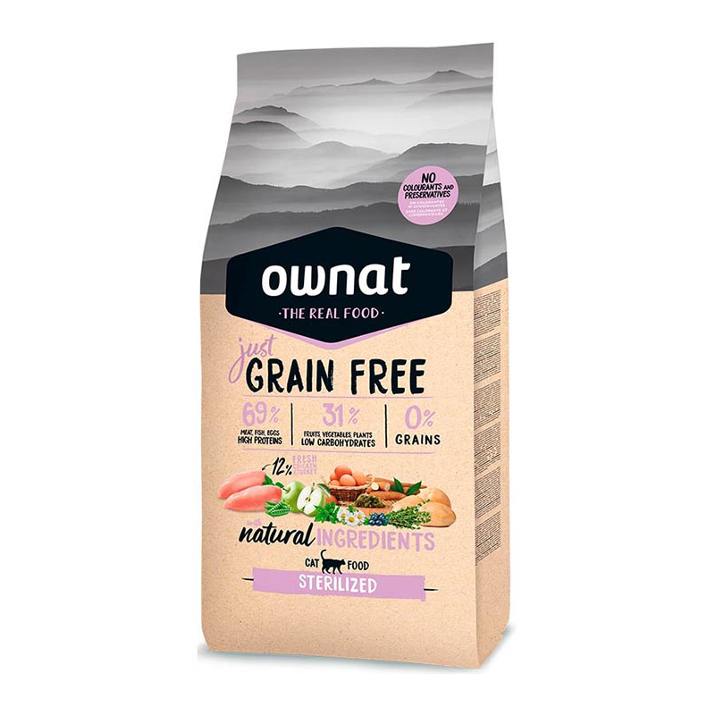 OWNAT GF JUST STERILIZED CAT 3kg