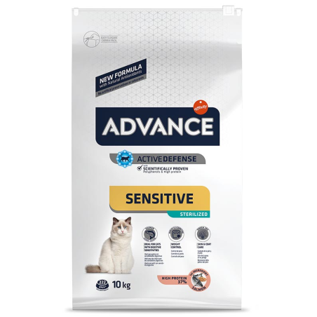 ADVANCE CAT STERILIZED SALMON 10 kg
