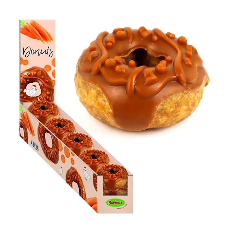 DONUTS DE POLLO Y ZANAHORIA 9CM (10UNID)