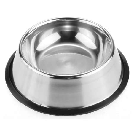 TR.COMEDERO ACERO INOX.ANILLO CAUCHO 0.90L 17cm