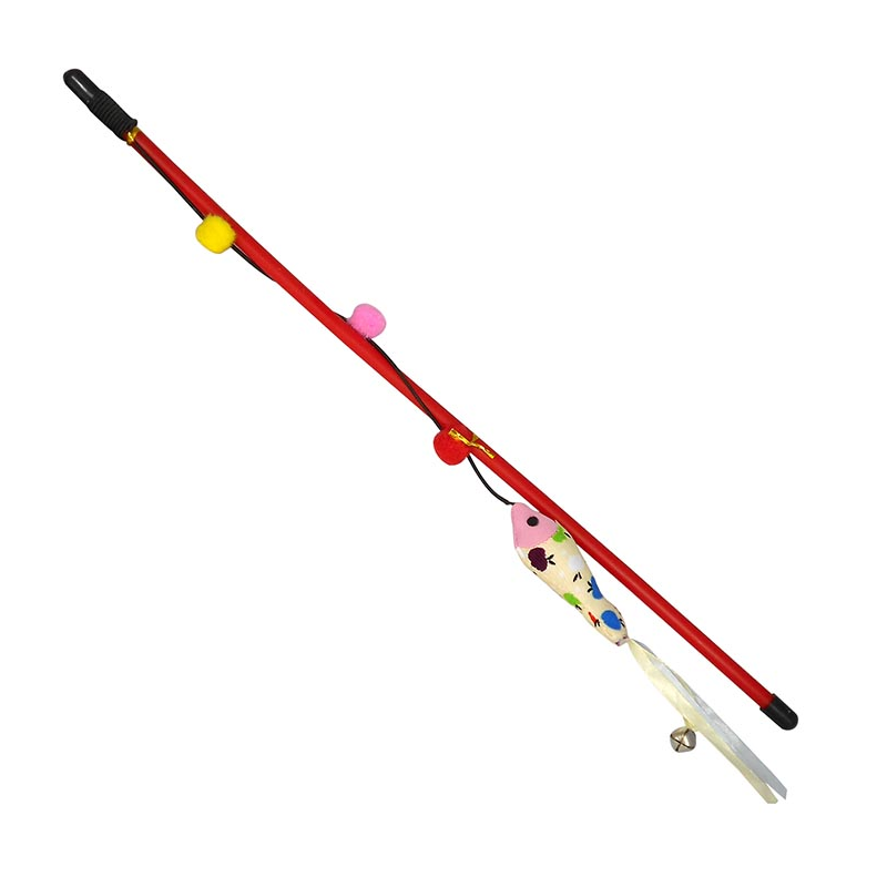 PERCHA CON PEZ DE PANA 7cm
