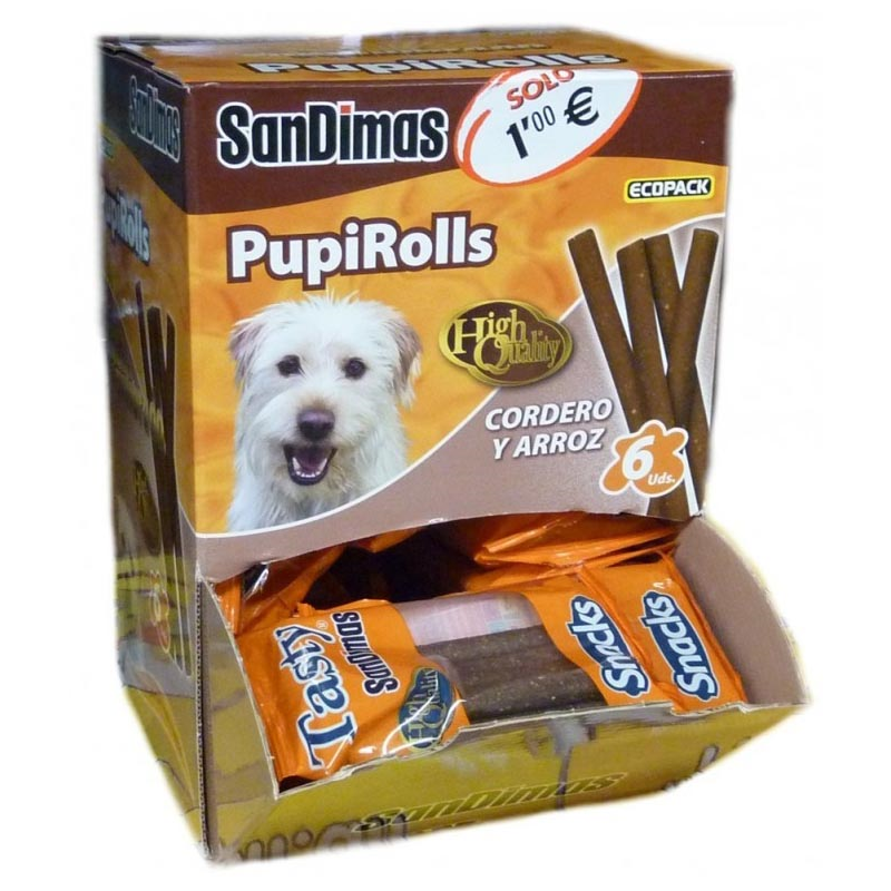 PUPI ROLLS CORDERO Y ARROZ 55g