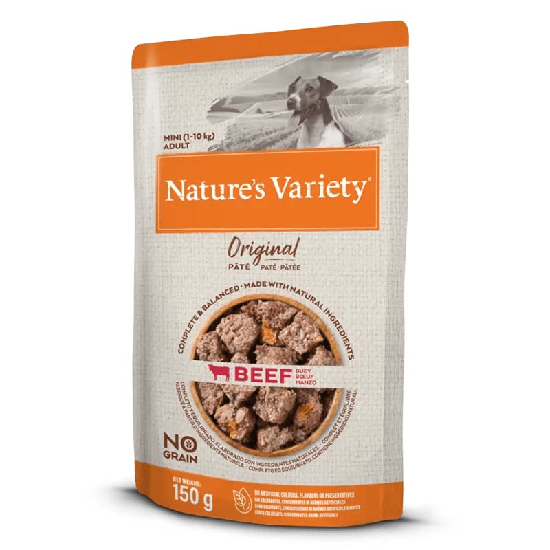 NVD ORIGINAL MINI BEEF 150GR (CAJA 8unid)