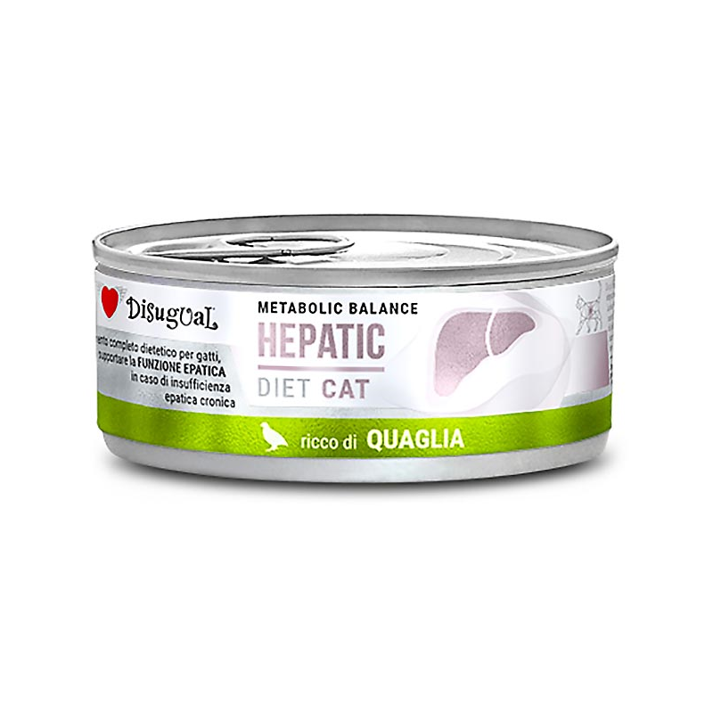 DISUGUAL DIET CAT HUMEDO CODORNIZ HEPATIC 85GR