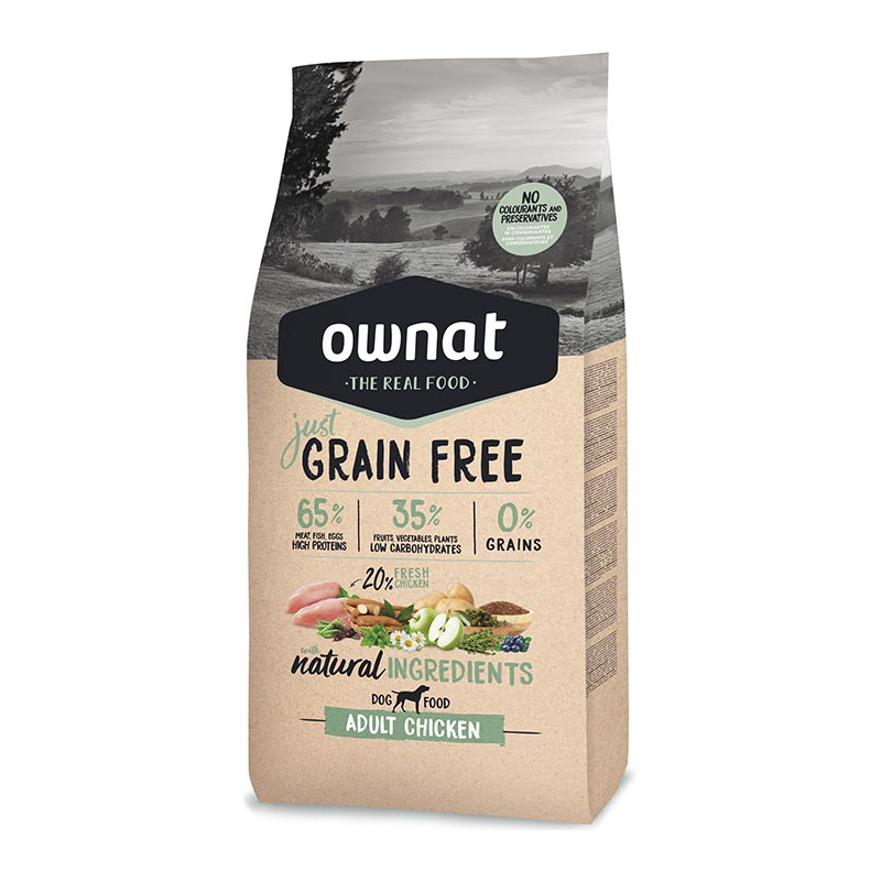 OWNAT GF JUST ADULT CHICKEN DOG 14kg