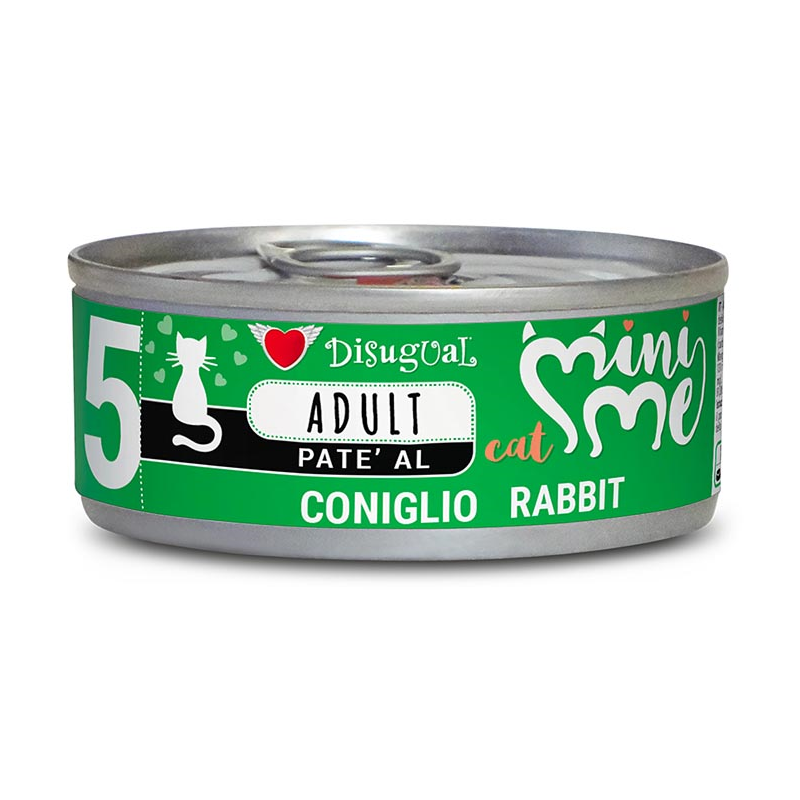 MINI-ME 5 CONEJO HUMEDO GATO 85GR