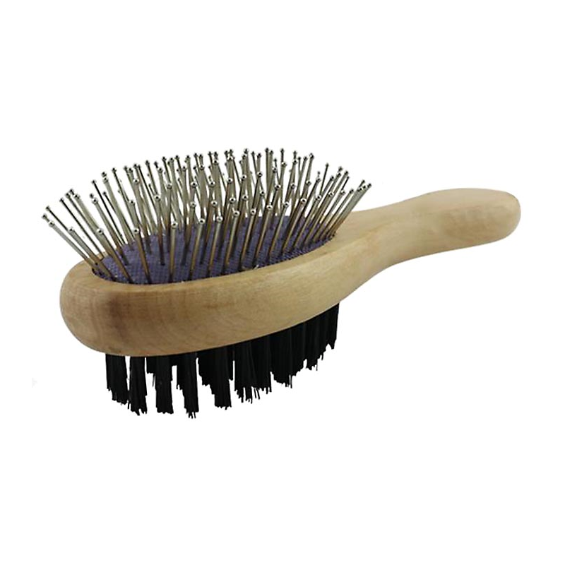 CEPILLO DOBLE CON MANGO DE MADERA 7 x 23.5cm