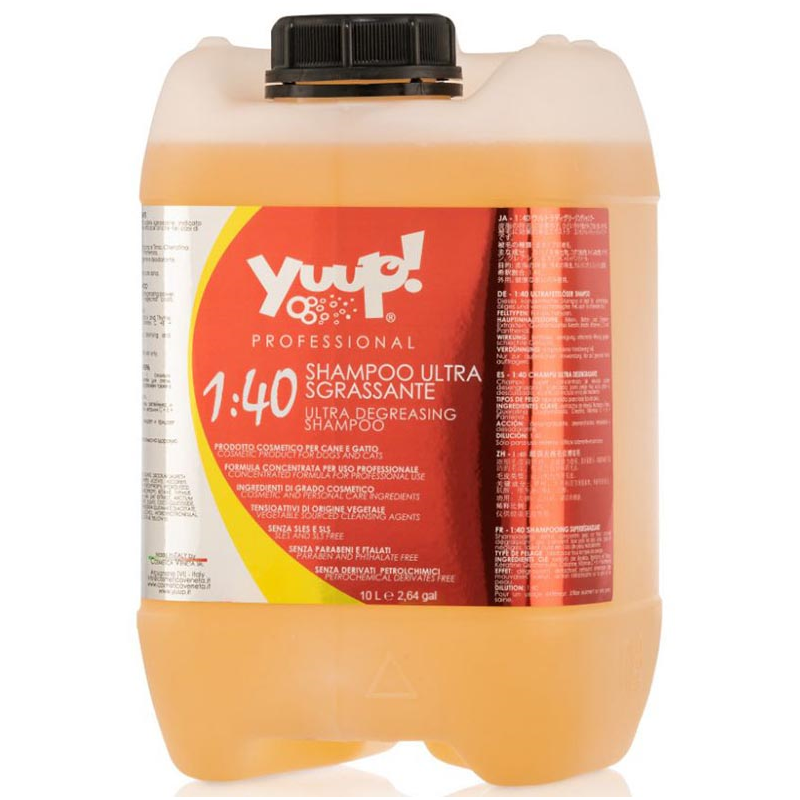 CHAMPU 1:40 ULTRA DESENGRASANTE 10L