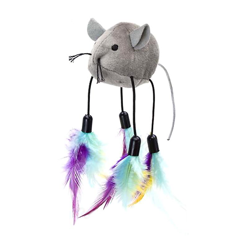 RATON CON PLUMAS 10cm 4H