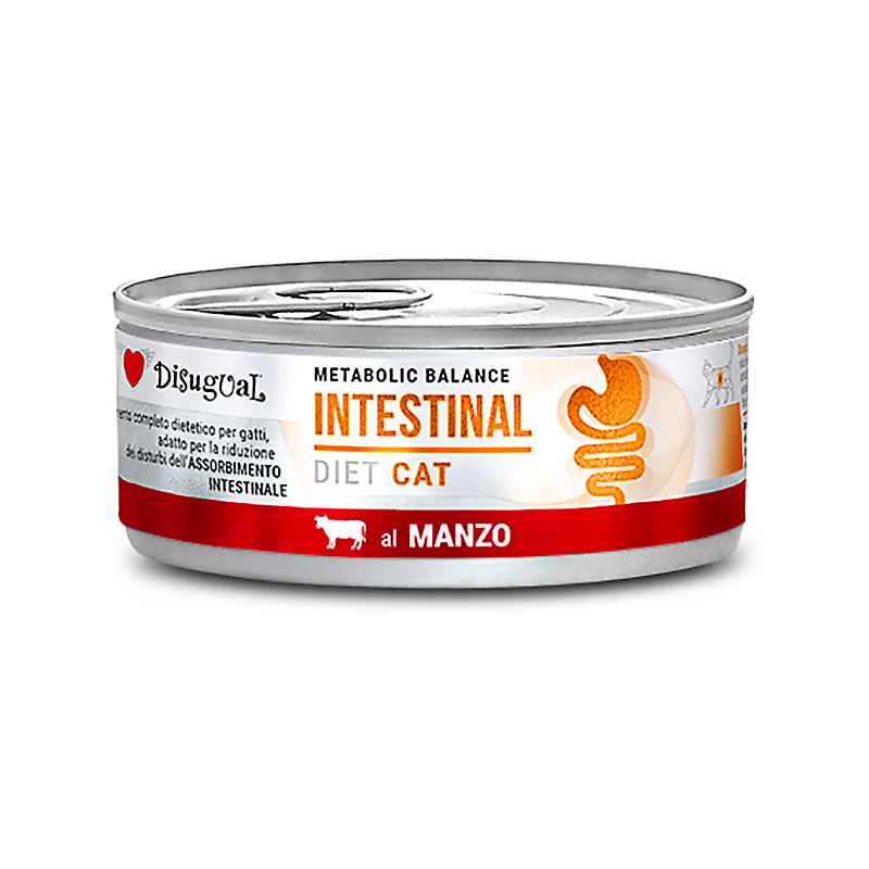DISUGUAL DIET CAT HUMEDO BUEY INTESTINAL 85GR