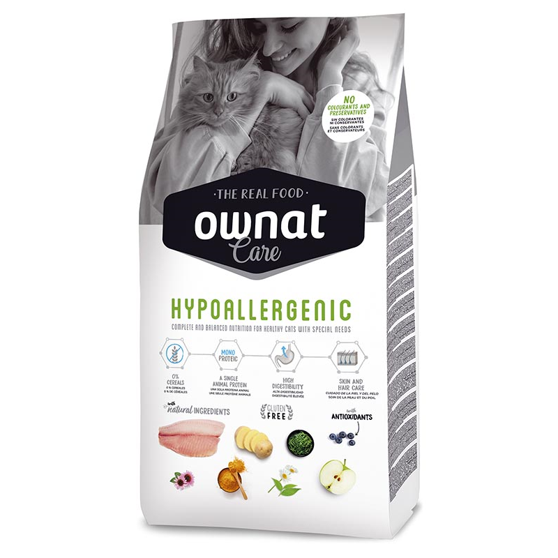 OWNAT CARE HYPOALLERGENIC CAT 3KG