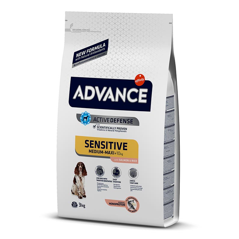 ADVANCE SENSITIVE SALMON & RICE 3 KG