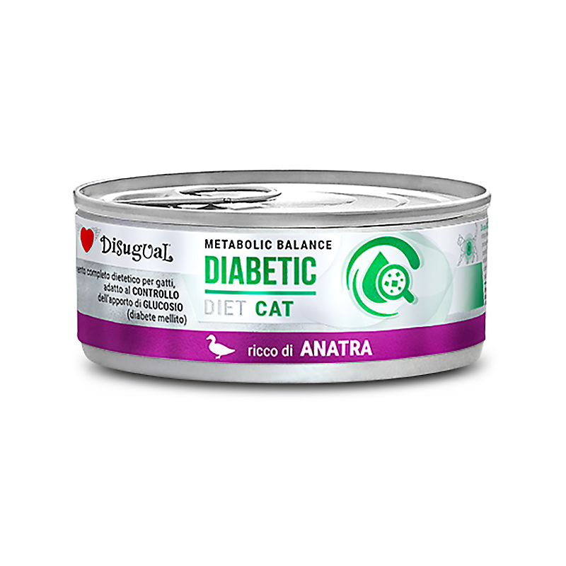 DISUGUAL DIET CAT HUMEDO PATO DIABETIC 85GR