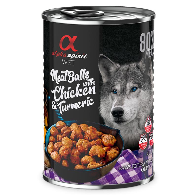 AS ALBONDIGAS DE POLLO Y CURCUMA 400GR