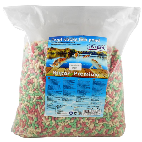 ALIMENTO PECES ESTANQUE PREMIUM 1KG