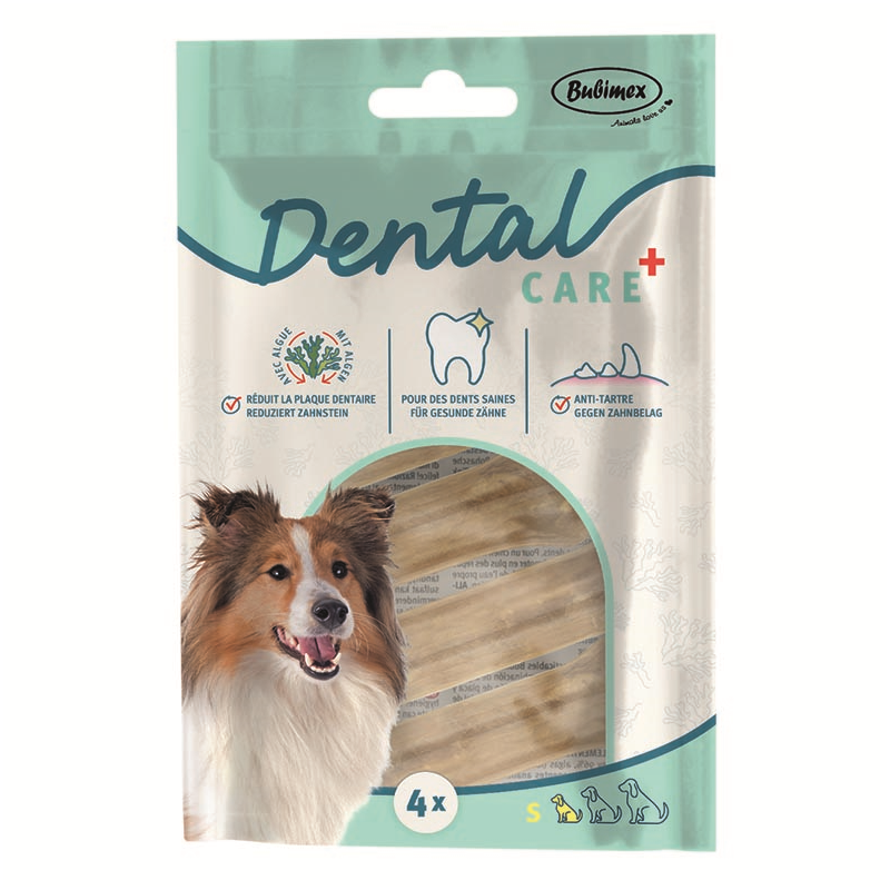 HUESO MASTICABLE CON SULFATO DE ZINC AYUDA Y ALGAS 8CM x 4UNID