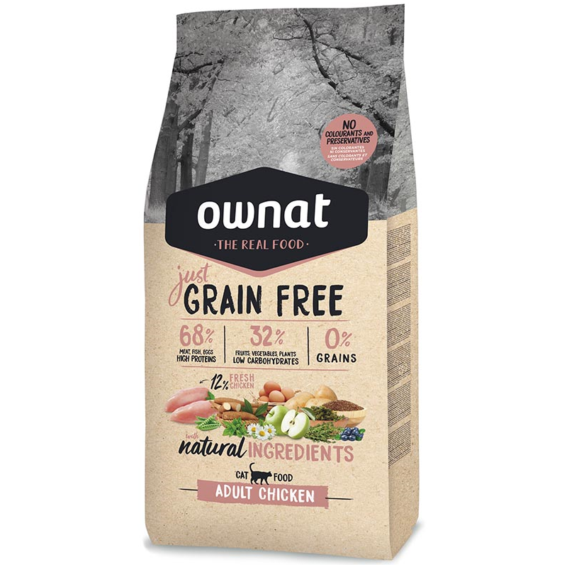 OWNAT GF JUST ADULT CHICKEN CAT 3kg