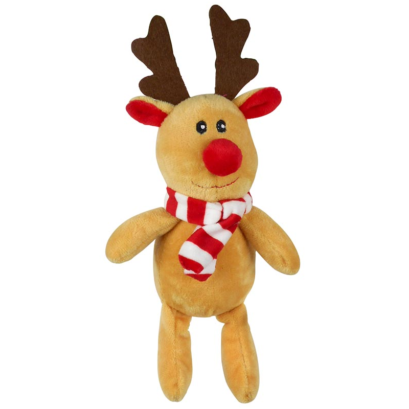 PELUCHE RENO CON SONIDO 18.5cm