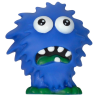 MONSTRUO AZUL LATEX CON SONIDO 10 x 9.5cm 4H