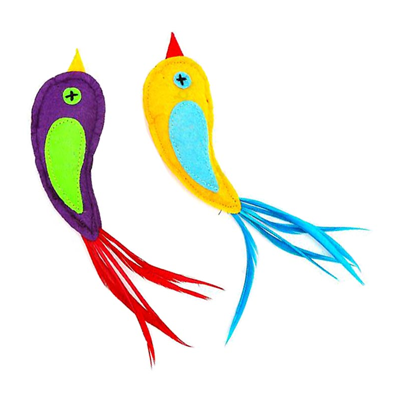 JUGUETE GATO PAJARITOS 1 UNID 4H