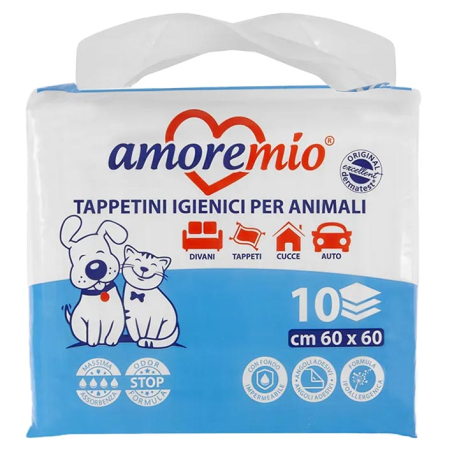 EMPAPADORES AMOREMIO 60x60cm 10UNID