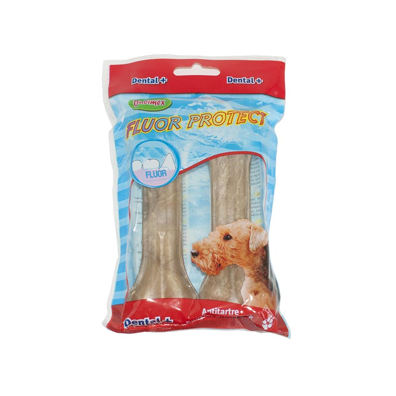 HUESO MASTICABLE CON SULFATO DE ZINC AYUDA Y ALGAS 13CM x 2UNID