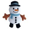 PELUCHE MUÑECO NIEVE 17 CM